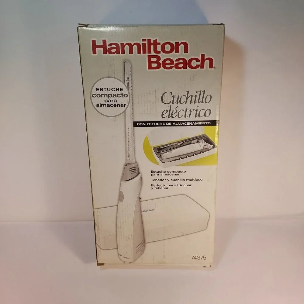 Hamilton Beach 74375 Electric Knife with Fork and Storage Case